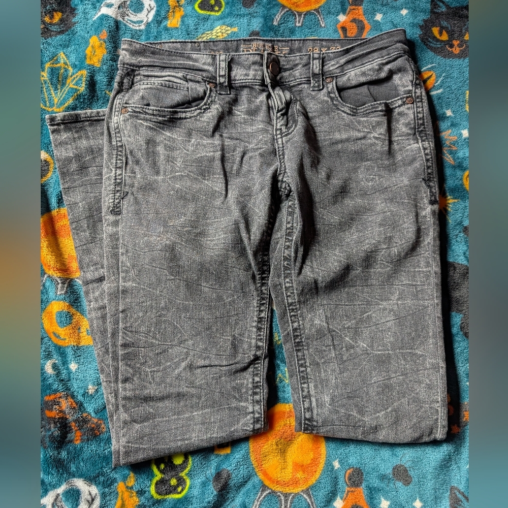 Buckle Dark Wash Skinny Jeans 28x31 - Picture 3 of 8